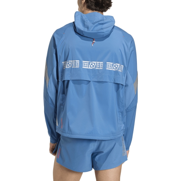 adidas ADIZERO Ekiden Jacket - Dusky Ink/Matte Silver