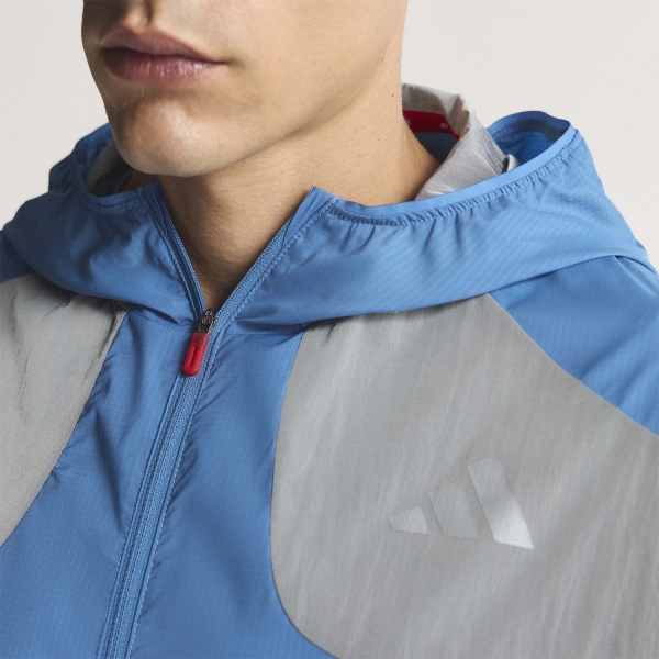 adidas ADIZERO Ekiden Jacket - Dusky Ink/Matte Silver