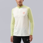 Compressport Pro Logo Maglia - Sugar/Shadow Lime