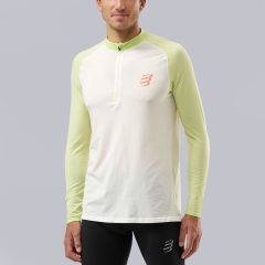 Compressport Pro Logo Maglia - Sugar/Shadow Lime