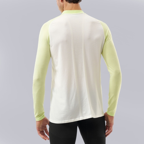 Compressport Pro Logo Maglia - Sugar/Shadow Lime