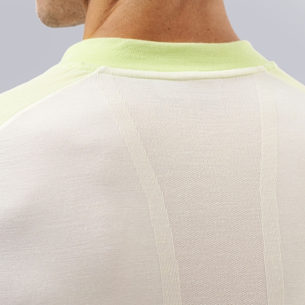Compressport Pro Logo Maglia - Sugar/Shadow Lime