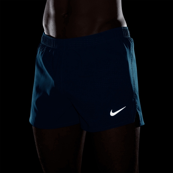 Nike Dri-FIT Fast 3in Shorts - Light Current Blue/Black/Reflective Silver