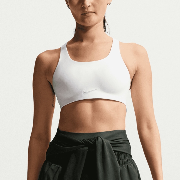 Women's Sports Bra Nike DriFIT Rival Sports Bra  White FQ7387100