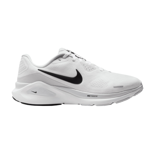 Woman's Structured Running Shoes Nike Structure 26  White/Black/Pure Platinum HJ1101101