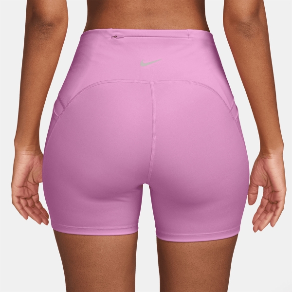 Nike Swift 4in Shorts - Light Magenta/Reflective Silver