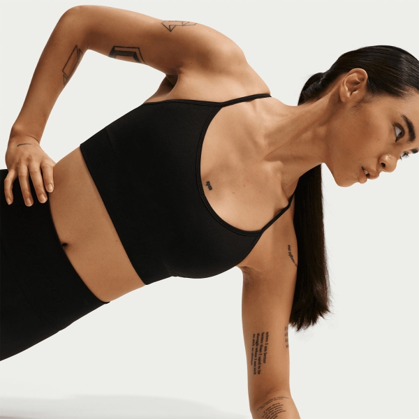 Nike Nike Pro Seamless Sports Bra - Black