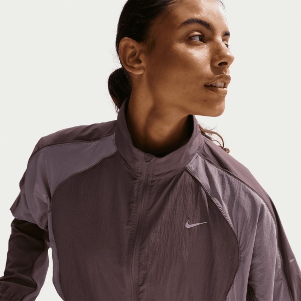 Nike Swift Repel UV Chaqueta - Tattoo/Light Violet Ore/Reflective Silver