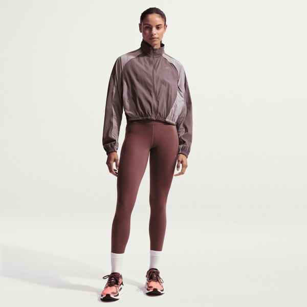 Nike Swift Repel UV Chaqueta - Tattoo/Light Violet Ore/Reflective Silver