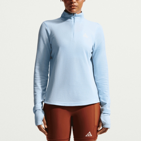 Women's Long Sleeve Shirts Trail Running Nike ACG DriFIT Shirt  Hydrogen Blue/Summit White IO9647407