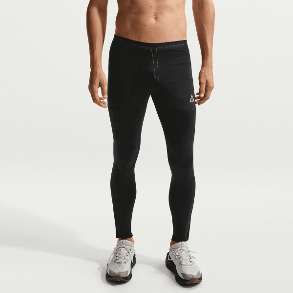 Men's Trail Running Pants & Tights Nike ACG Lunar Ray Tights  Black/Summit White IO9673010