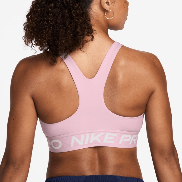 Nike Pro 365 Sports Bra - Pink Foam/White