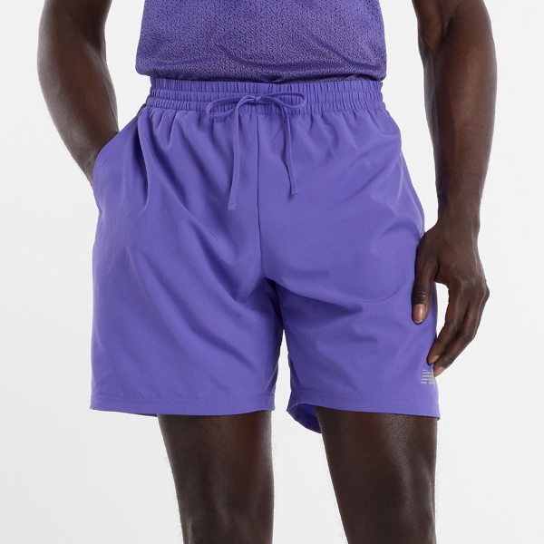 Men's Running Shorts New Balance Performance 7in Shorts  Electric Purple MS41232EPU