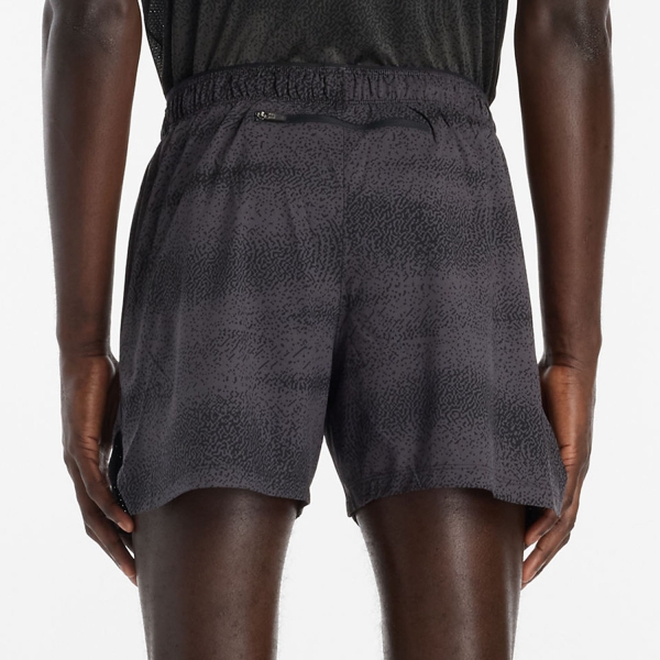 New Balance RC Printed 5in Shorts - Black/Grey