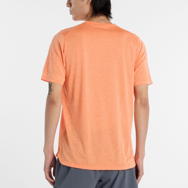 New Balance Athletics Run T-Shirt - Tangerine Heat