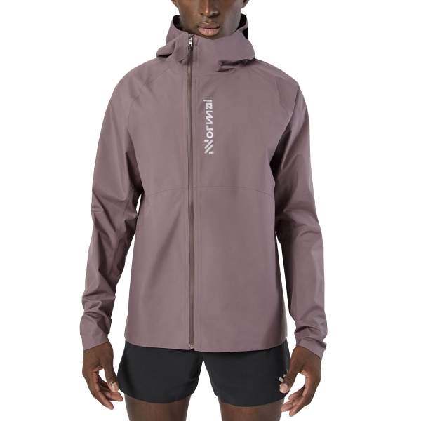 Men's Running Jacket NNormal TR Rain Jacket  Purple NC1RJ1M001