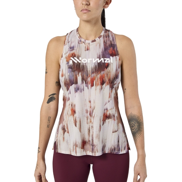 Women's Tank Tops & Singlets Trail Running NNormal Race Tank  Print NC2TT1W002