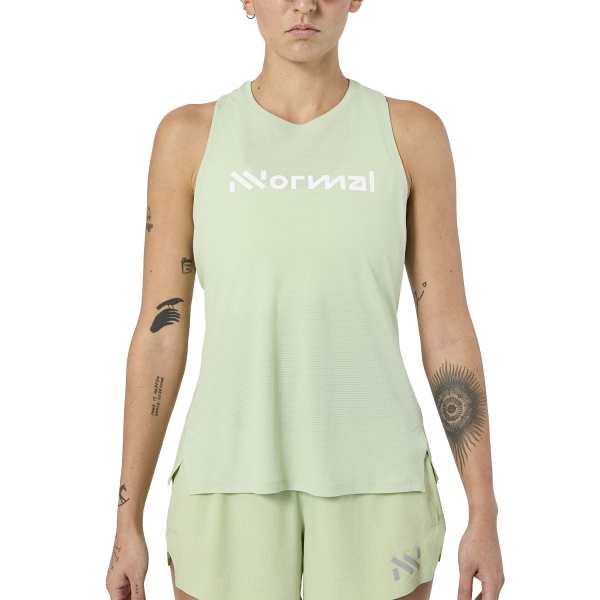 Women's Tank Tops & Singlets Trail Running NNormal Race Tank  Green NC2TT1W003