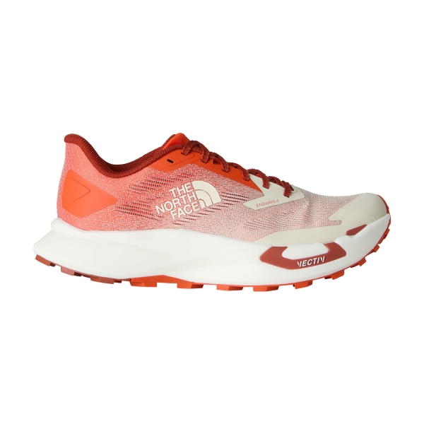 The North Face Vectiv Enduris 4  Lava Red/Calacatta NF0A8AEPL2I