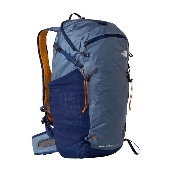 Sport Backpack The North Face Trail Lite Speed 30 Backpack  Granite Grey/Summit Navy/Dust Orange NF0A8BKHNOW