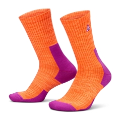 Nike ACG Everyday Calcetines - Safety Orange/Total Orange/White