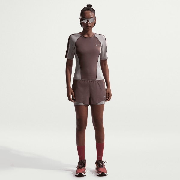 Nike Swift Dri-FIT T-Shirt - Tattoo/Light Violet Ore/Reflective Silver
