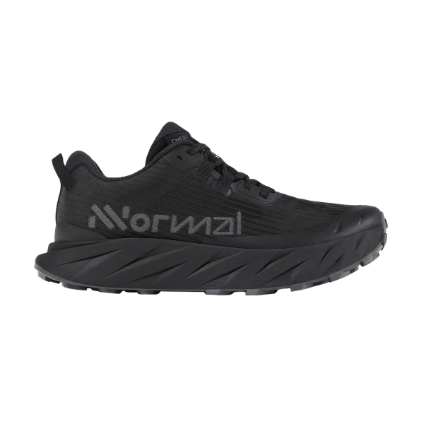 Men's Trail Running Shoes NNormal Cadi  Black NS4CD1M001