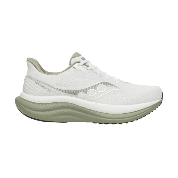 Men's Neutral Running Shoes Saucony Triumph 23  White/Laurel S21023130