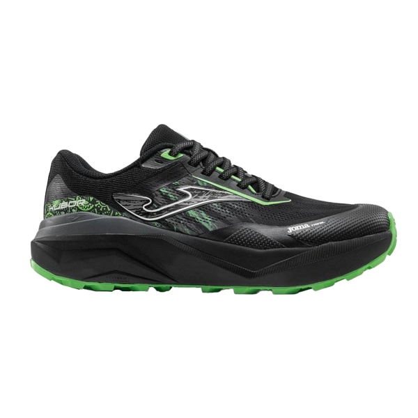 Men's Trail Running Shoes Joma Kubor  Black TKKUBS2601