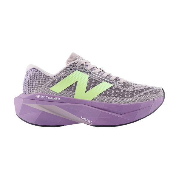 Women's Performance Running Shoes New Balance FuelCell SuperComp Trainer v3  Truffle Salt/Candied Violet WRCX7RC
