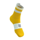 Compressport Pro Racing V4.0 Run High Socks - Lemon/White