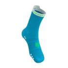 Compressport Pro Racing V4.0 Trail Socks - Norse Blue/Neon Green