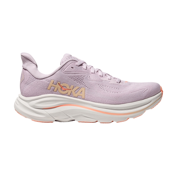 Women's Neutral Running Shoes Hoka Clifton 10  Lilac Cream/Tangerine Glow 1162031LRMT