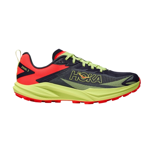Men's Trail Running Shoes Hoka Zinal 3  Squid Ink/Neon Yuzu 1171951SNKN