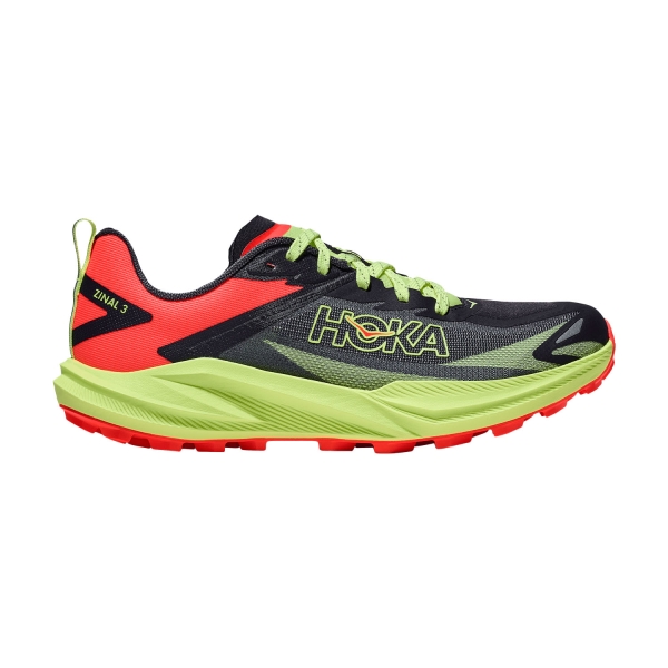 Women's Trail Running Shoes Hoka Zinal 3  Squid Ink/Neon Yuzu 1171953SNKN