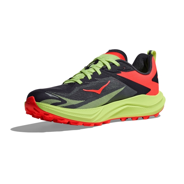 Hoka Zinal 3 - Squid Ink/Neon Yuzu