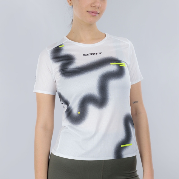 Women's Running T-Shirts SCOTT RC TShirt  White/Black 4227681035