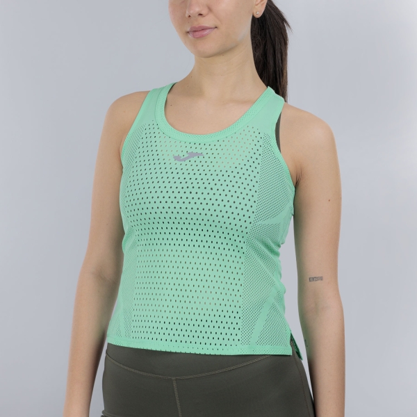 Women's Tank Tops & Singlets Trail Running Joma Marathon II Tank  Green 902579.404