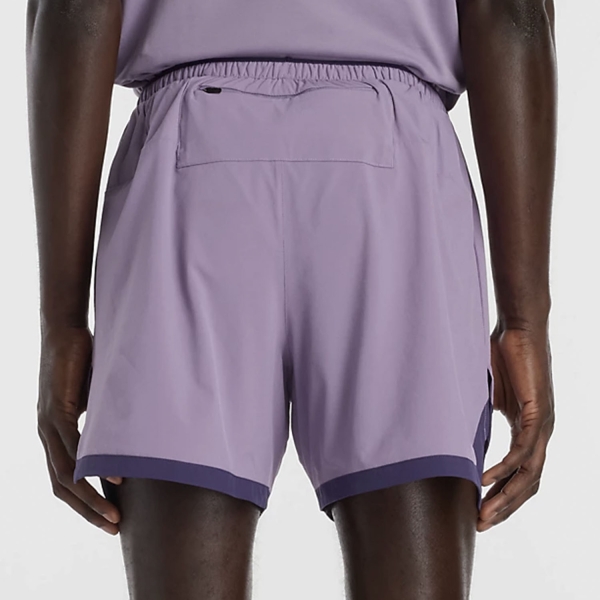 New Balance RC Essential 5in Shorts - Candied Violet/Slate Grey
