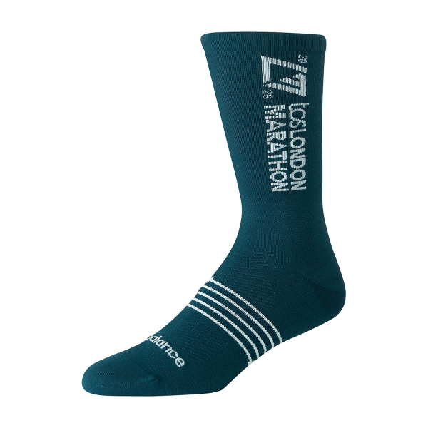 Socks New Balance London Marathon Socks  Medusa Green AC14633AAV