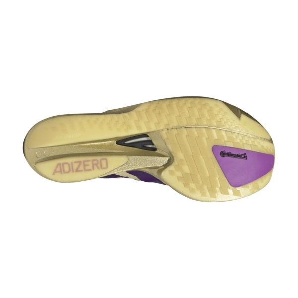 adidas ADIZERO Takumi Sen 11 - Sand/Rich Purple/Gold Metallic