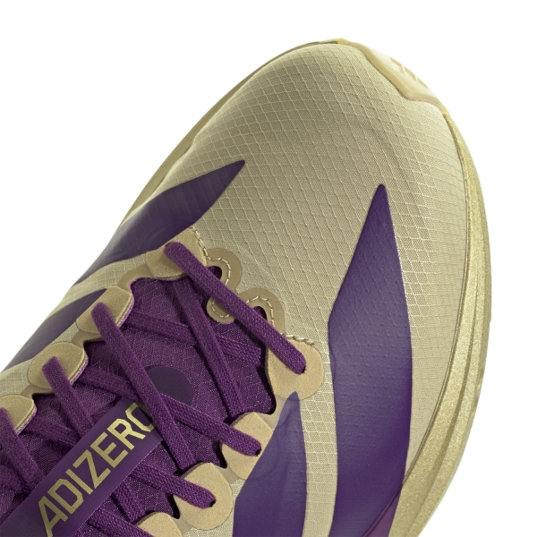 adidas ADIZERO Takumi Sen 11 - Sand/Rich Purple/Gold Metallic