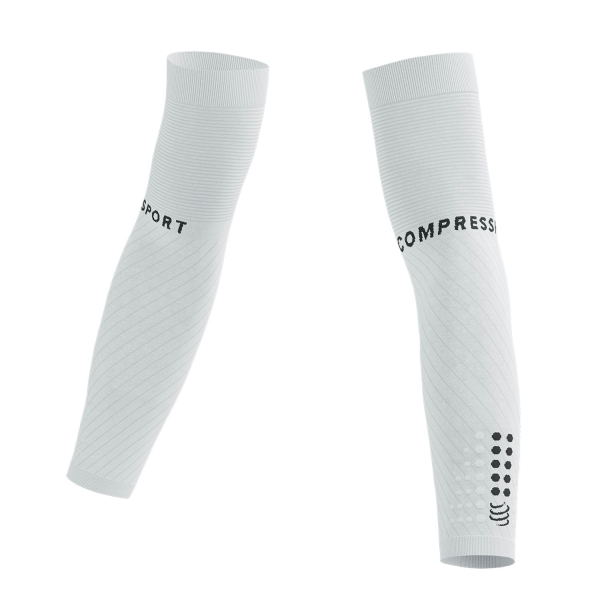 Compression Sleeve Compressport Armforce Compression Sleeves  White CASU10370001
