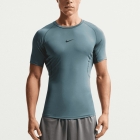 Nike Dri-FIT Logo T-Shirt - Mineral Slate/Black