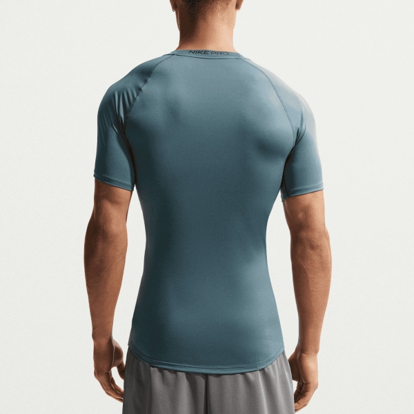 Nike Dri-FIT Logo T-Shirt - Mineral Slate/Black