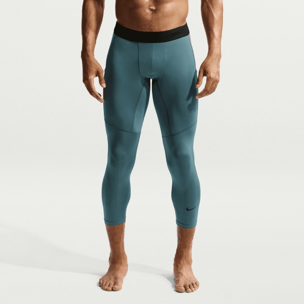 Men's Underwear Tights Nike DriFIT Pro 3/4 Long Tights  Mineral Slate/Black FB7950382