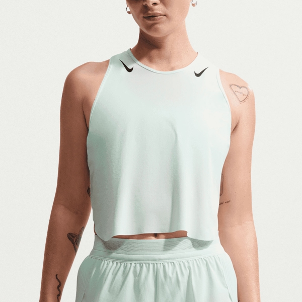 Women's Running Tank Nike Aeroswift Tank  Barely Green/Black FN2713394