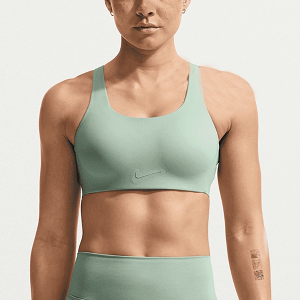 Women's Sports Bra Nike DriFIT Rival Sports Bra  Steam FQ7387006