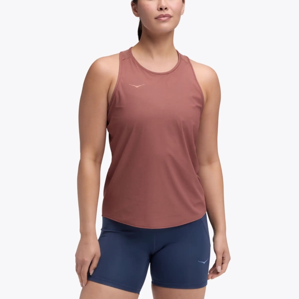Women's Running Tank Hoka Airolite 2.0 Tank  Rouge 1175773ROUG