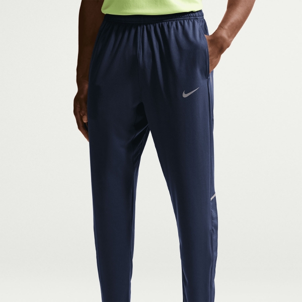 Nike Dri-FIT Miler Pantalones - Midnight Navy/Reflective Silver